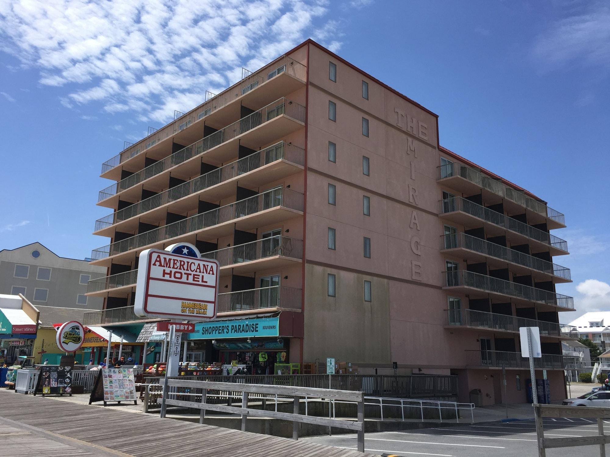 Americana Hotel Boardwalk Ocean City Exterior foto