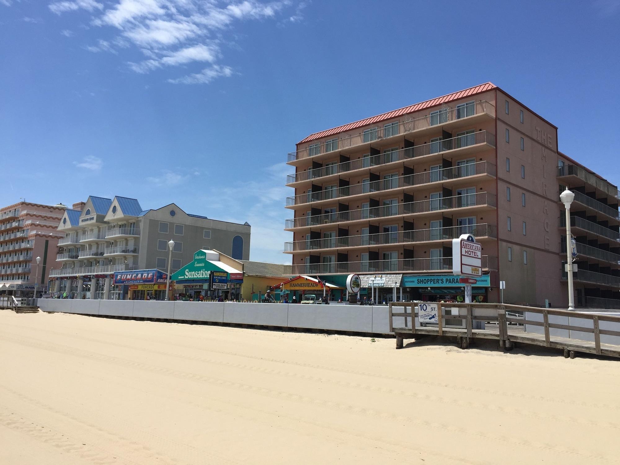 Americana Hotel Boardwalk Ocean City Exterior foto